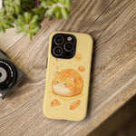 Orange Tabby Loaf Kawaii Chibi Pet Cat Art Tough Phone Case
