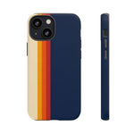 Retro Rainbow Stripe Phone Case | Tough Phone Case