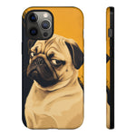 Pug Side Eye Phone Case Funny Dog Lover Gift