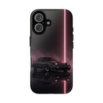 FC RX-7 Pink Neon Fog Column Tough Case