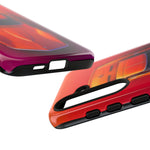 C3 Corvette Phone Case, Orange Top-Down Duotone Gradient Cover