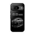 SS396 Malibu Black Glow Phone Case Trim Badge Black Car Art Gift