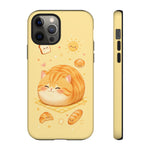 Orange Tabby Loaf Kawaii Chibi Pet Cat Art Tough Phone Case