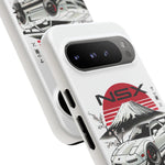 NSX Retro Mount Fuji Illustration JDM phone case | Tough Cover