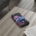 Skyline GT-R Tokyo Rain JDM Night Art Tough Phone Case