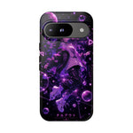 Chillout Floating Anime Girl Phone Case – Dreamy Vaporwave Aesthetic