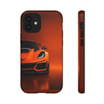 Orange C7 ZR1 Studio Front Tough Phone Case