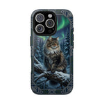 Norwegian Forest Cat Nordic Art Tough Phone Case