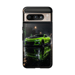 Camaro ZL1 Neon Green Muscle Car phone case | Tough Cover