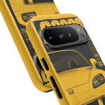 S2000 Spa Yellow Retro 90s JDM Car Tough Phone Case