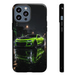 Camaro ZL1 Neon Green Muscle Car phone case | Tough Cover