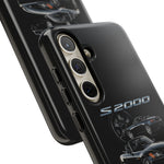 Black S2000 Roadster Collage JDM Tough Phone Case Cover Gift