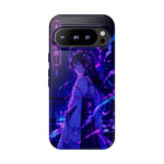 Neon Shrine Maiden phone case | Tough Case, anime vaporwave