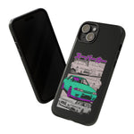 R32 Skyline GT-R Manga Style JDM Tough Phone Case Cover Gift