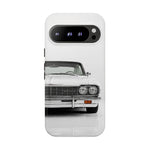 White Impala Phone Case, Classic 64 Lowrider Style Cover, Gift for Guys