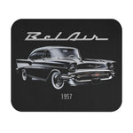 1957 Chevy Bel Air Mouse Pad – Classic Black Chevrolet Vintage Car Desk Mat