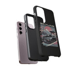 R34 Skyline GT-R Sakura Mountain JDM Tough Phone Case Gift