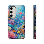 Underwater Coral Reef Phone Case | Colorful Tropical Fish Ocean Scene
