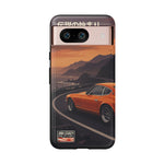 Datsun 240Z Classic JDM Sports Car Sunset Art Tough Phone Case