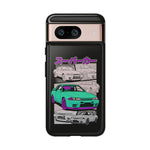 R32 Skyline GT-R Manga Style JDM Tough Phone Case Cover Gift
