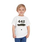 Toddler 1971 Olds 442 Retro Muscle Car Graphic Tee Kids Vintage Hot Rod