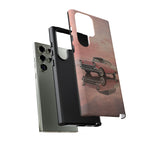 1957 Chevy Bel Air Blush Cream Tough Phone Case for Classic Car Fans