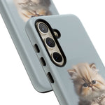 Fluffy Persian Kitten phone case | Tough Cases