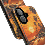 Orange Corvette C3 Stingray Sunset Palms Phone Case