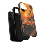 Orange Corvette C3 Stingray Sunset Palms Phone Case