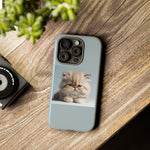 Fluffy Persian Kitten phone case | Tough Cases