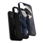 Geisha Parasol Moonlight Art Tough Phone Case