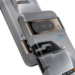 Silver C4 ZR1 Front View phone case | tough case for Vette Drivers
