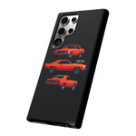 1969 Camaro SS Orange Triple View Muscle Car Tough Phone Case