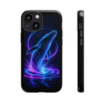 Neon Holographic Whale Phone Case | Tough Case