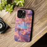 Floating Pool Deck Phone Case, Pastel Cloud 3D Render Cover