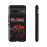 Tri-Power Classic Muscle Car GTO phone case | Retro Automotive Graphic