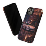 MK4 Supra Rainy Night Blossom Tough Phone Case - Wet Reflection