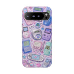 Nostalgia Tech Devices Y2K Art Tough Phone Case