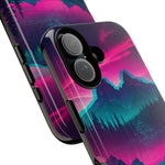 2 Rounds Canada Retina Artwork Vaporwave Phone Case – Landscape Aesthetic