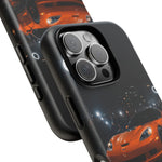 Orange C6 Neon Car Meet Tough Phone Case