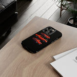 1969 Camaro SS Orange Triple View Muscle Car Tough Phone Case