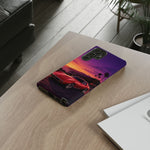Red C3 Coastal Sunset Phone Case Classic Car Tough Case