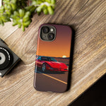 Red C4 ZR-1 King of the Hill Art Tough Phone Case