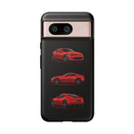 Red 370Z Sports Coupe Tough Phone Case for JDM Enthusiasts