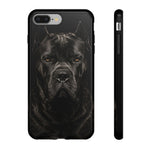 Cane Corso Powerful Dark Portrait Art Tough Phone Case