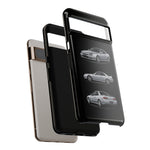 Silver Prelude Sports Coupe Tough Phone Case for JDM Fans