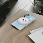 Samoyed Kawaii Snowball Chibi Art Tough Phone Case