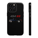 Chevy 1500 454 SS Sport Truck Phone Case Featuring Pickup Side Profile