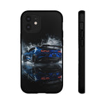 Camaro ZL1 Phone Case, Blue Track Smoke Studio Cover