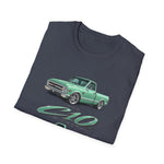 1968 Chevy C10 Pickup T-Shirt | Vintage Green Truck Graphic Tee
